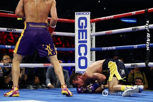 В сети опубликовали уникальное видео нокаута Ломаченко в бою с Кроллой