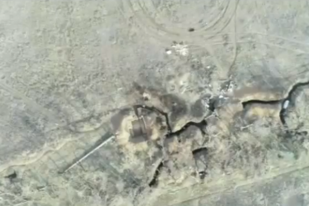 ЗСУ нищівним ударом ліквідували двох терористів: момент потрапив на відео