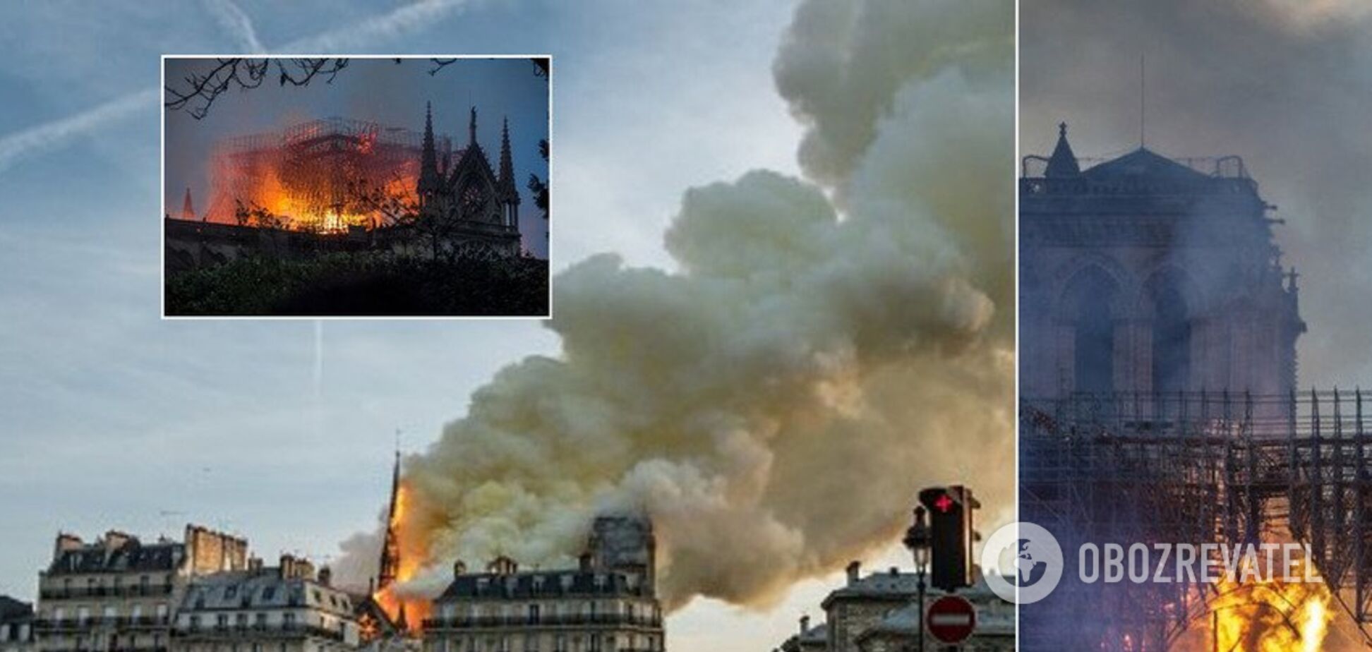 Пожар в соборе Парижской Богоматери: архитектор оценил разрушения