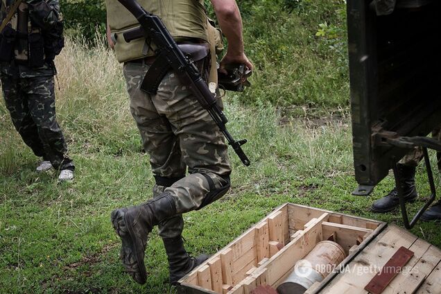 Террористы 'Л/ДНР' подорвались на своей мине: момент попал на видео