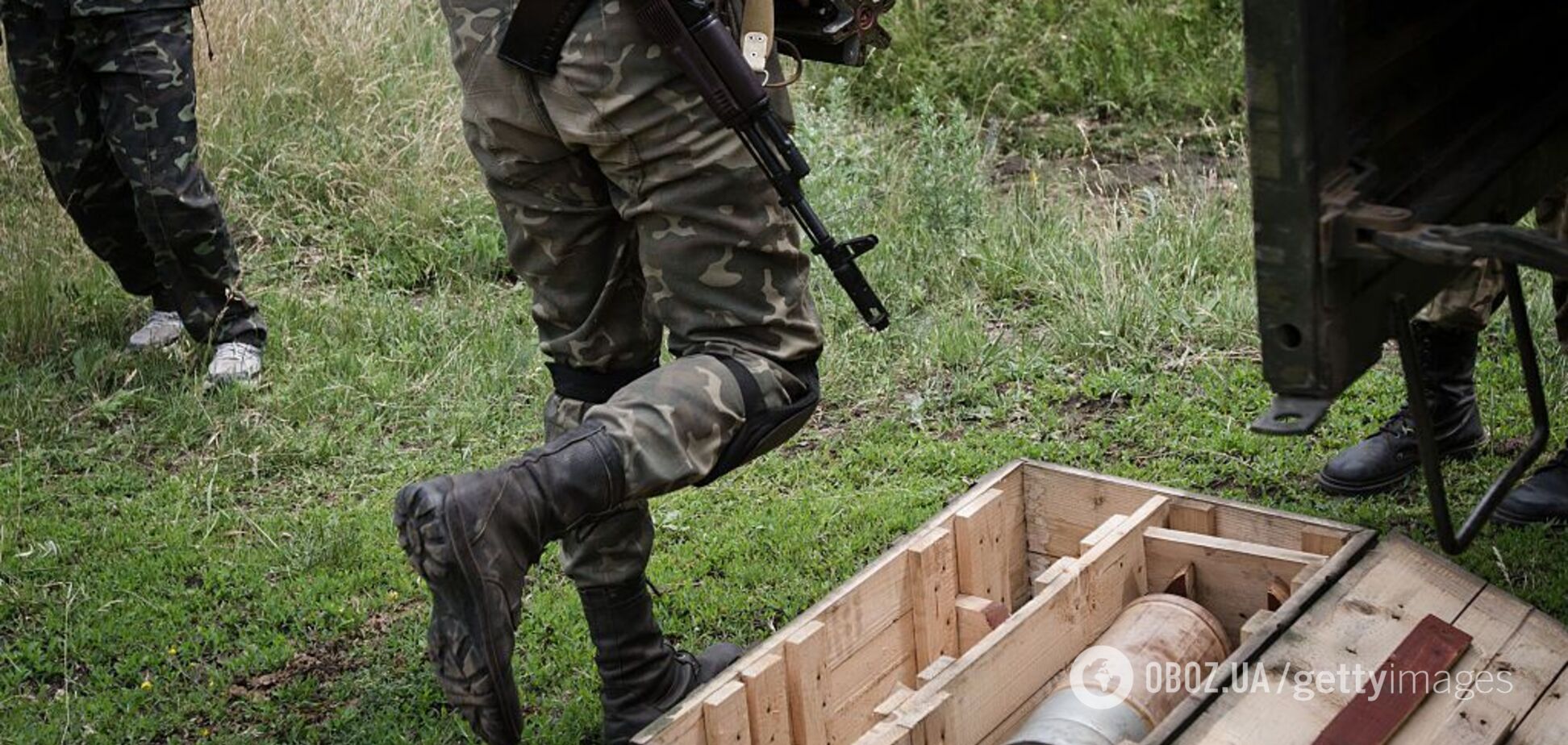 Терористи 'Л/ДНР' підірвалися на своїй міні: момент потрапив на відео