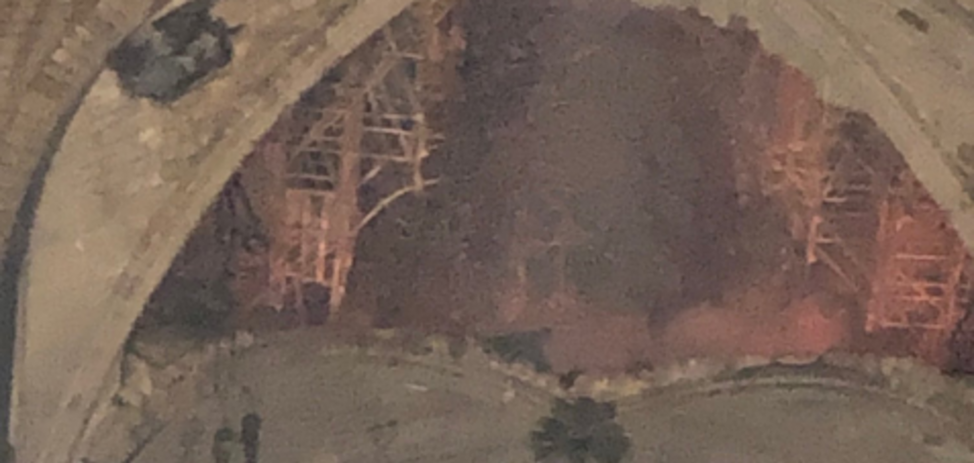 Собор Паризької Богоматері згорів: опубліковані кадри зсередини