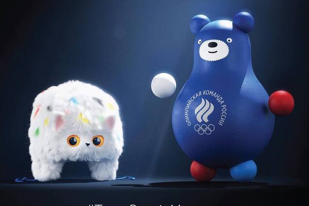 'Кот-кокос и мышь-гашиш': новые талисманы сборной России стали посмешищем