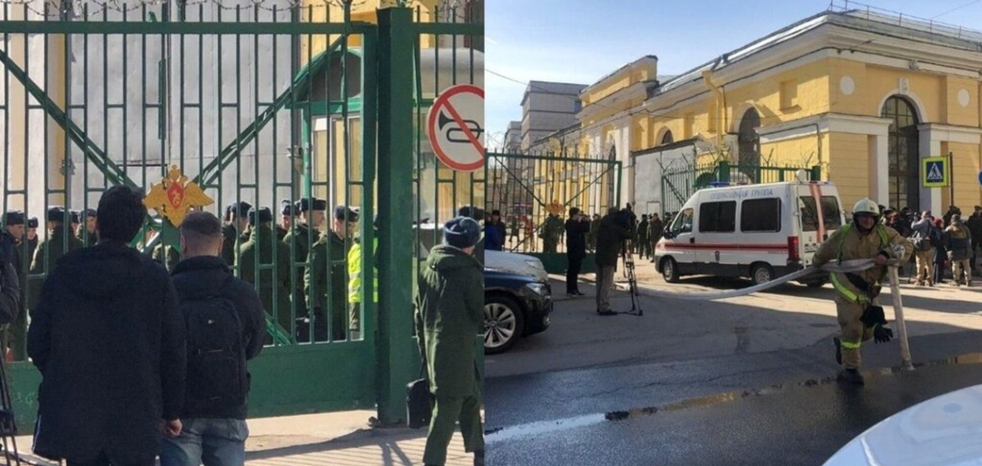 У Санкт-Петербурзі прогримів потужний вибух у військовій академії: перші фото і відео
