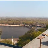 В Киеве появился новый мост: впечатляющее видео с высоты птичьего полета
