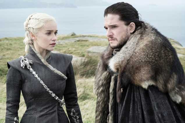 Джон Сноу и Дейнерис Таргариен, Игра престолов