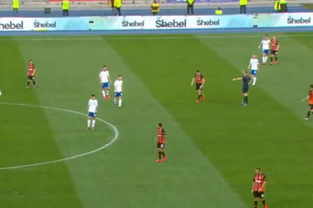 Степаненко 'взорвался' на матче с 'Динамо' - видеофакт