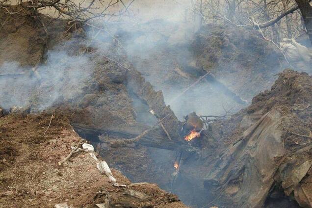 Місце загибелі 'Відьми' і Діда '
