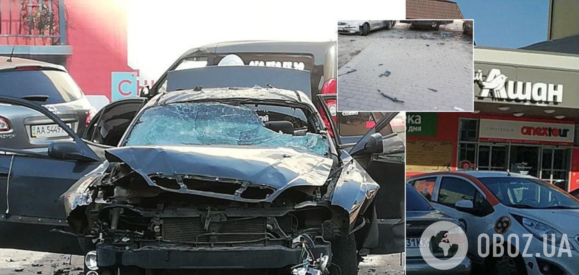 Взрыв авто разведчика в Киеве: исполнитель из России внезапно 'ожил'. Видео