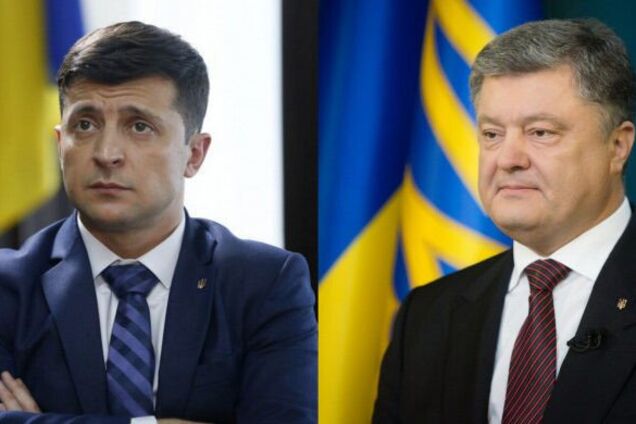 'Игра не по правилам': психолог раскрыл язык жестов Порошенко и Зеленского