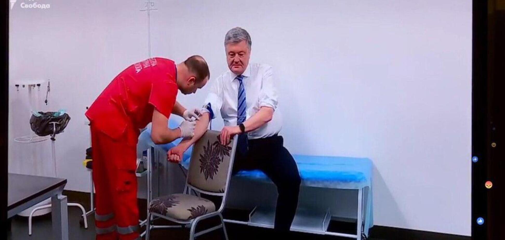 У НСК 'Олімпійський' придумали, як нажитися на аналізах Порошенка