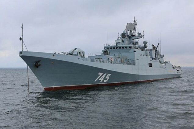 Російський фрегат влаштував стрілянину в Чорному морі