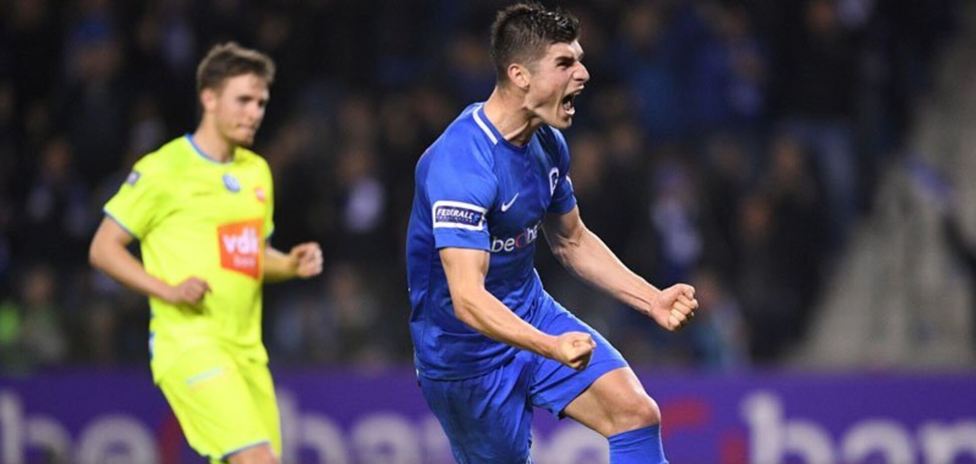 Футболіст збірної України зробив дубль і був вигнаний з матчу в Бельгії