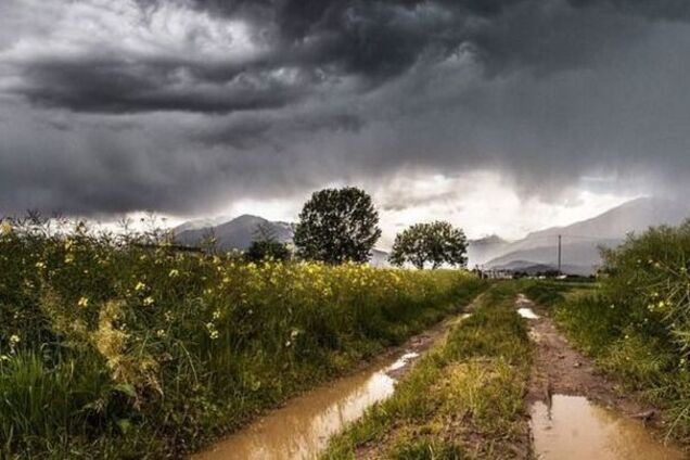  Зальет дождями: синоптики уточнили пасмурный прогноз по Украине