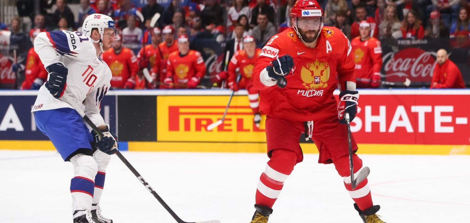 Росія втратила лідерство на чемпіонаті світу з хокею