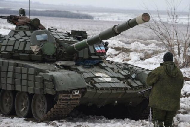 Російські танки на Донбасі (ілюстрація)