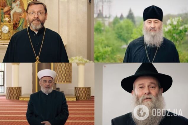 Филарет, Онуфрий, но без Епифания: Зеленский показал религиозное послание украинцам
