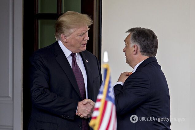 Трамп и Орбан