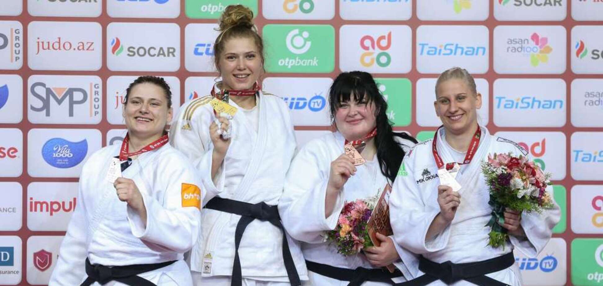 Вперше! Українська дзюдоїстка виграла 'золото' на Grand Slam