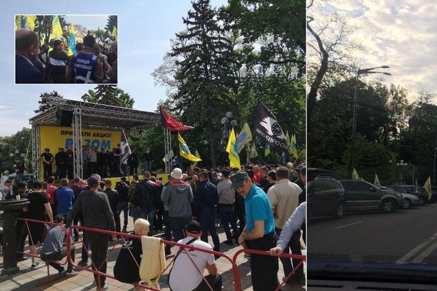 'Евробляхеры' перекрыли центр Киева и выдвинули условия: нардепы пошли на уступки