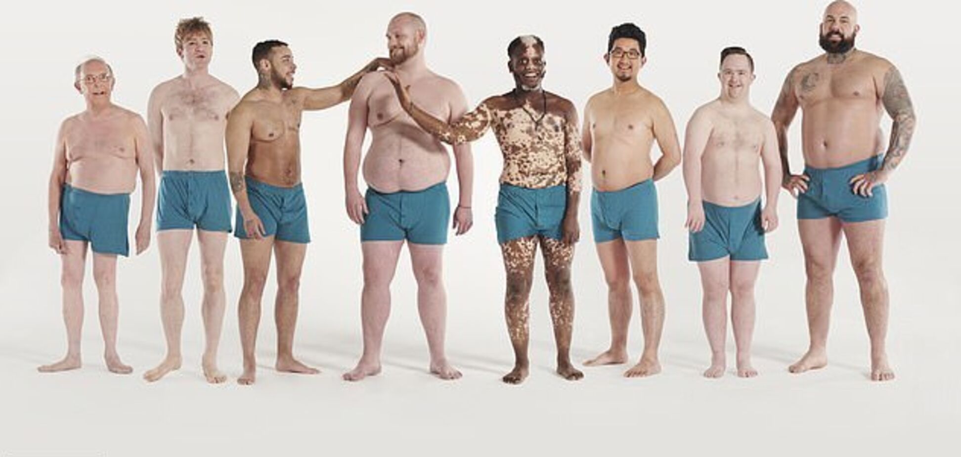 Чоловіки із нестандартними тілами знялися напівоголеними: що вийшло