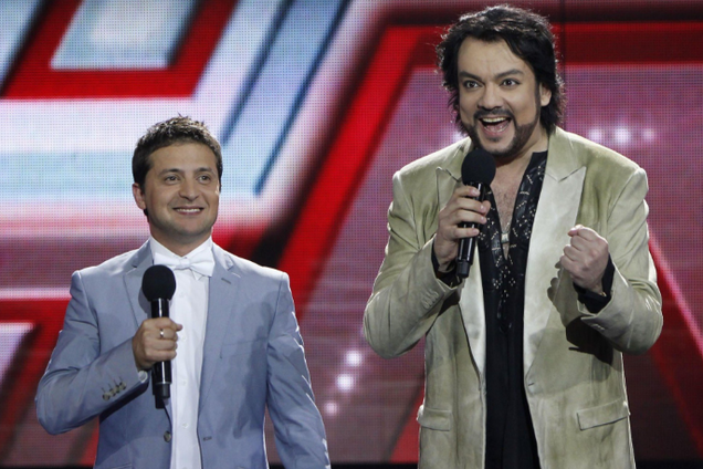 Філпп Кіркоров і Володимир Зеленський