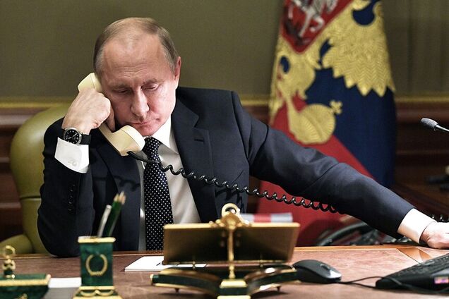 Путин, телефон, кабинет