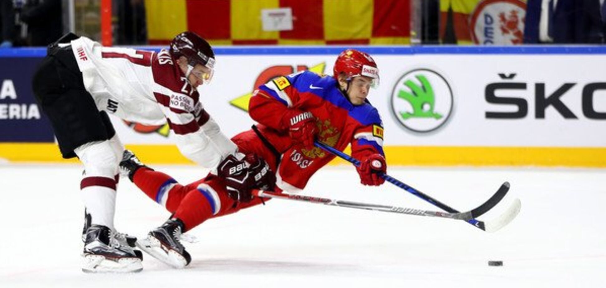 Де дивитися онлайн хокей Росія — Латвія: розклад трансляцій чемпіонату світу