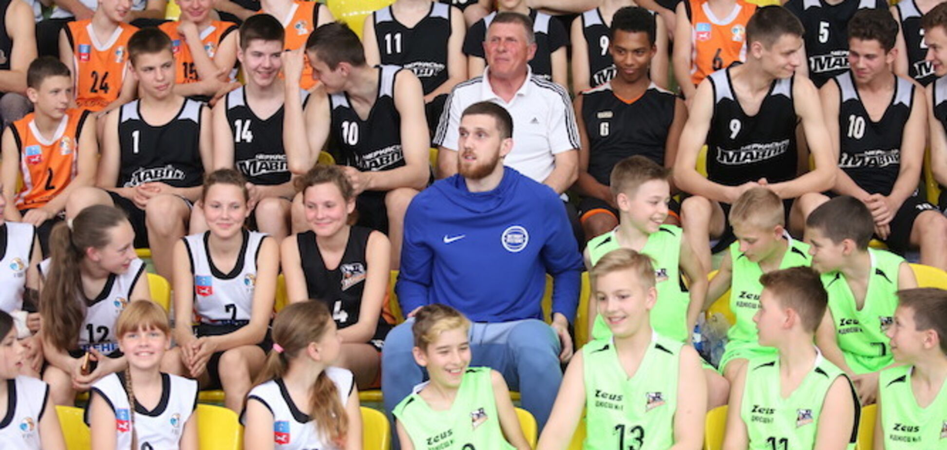 Тронут количеством детских команд в Черкассах – украинская звезда НБА Михайлюк