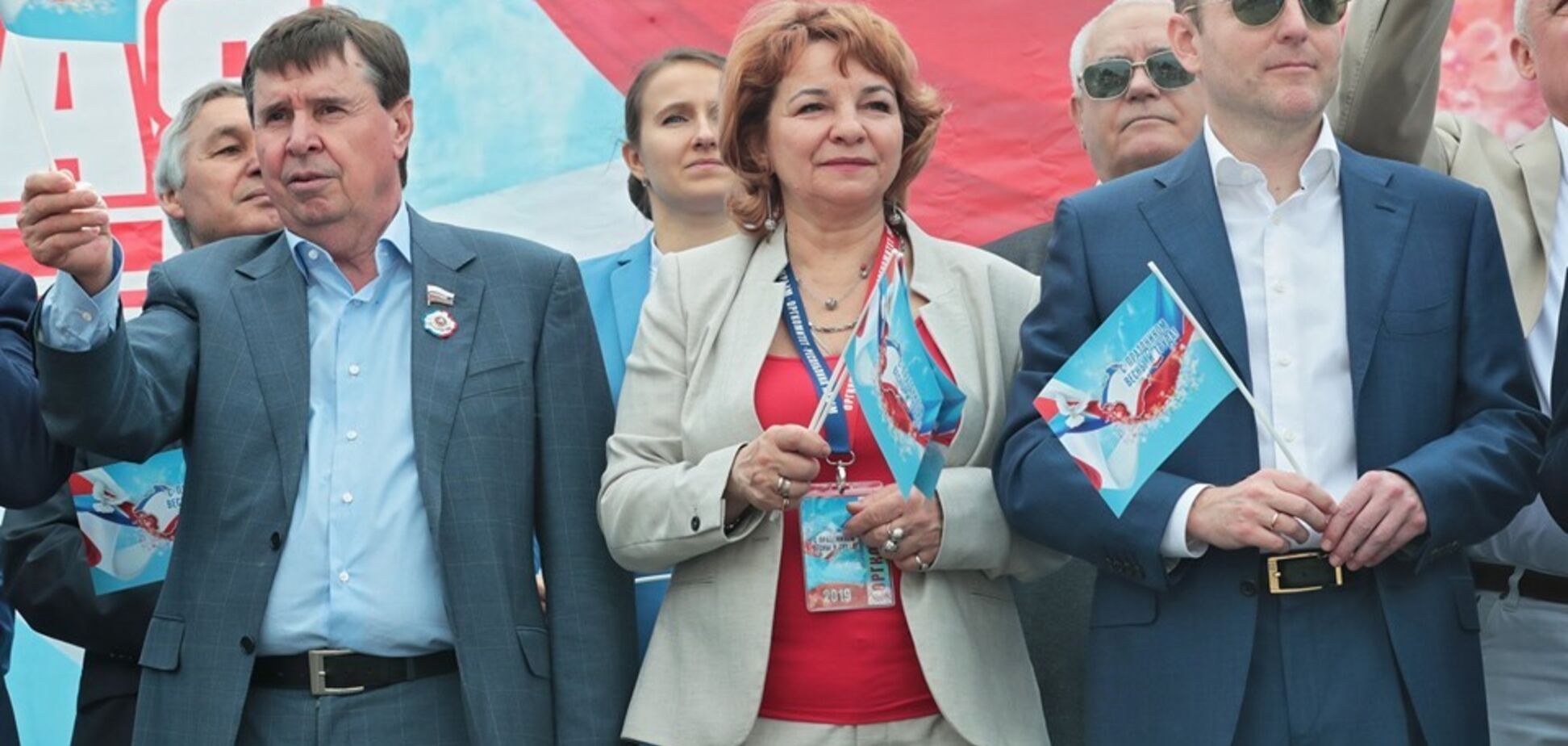 Мать скандальных ANNA MARIA засветилась на празднике оккупантов в Крыму