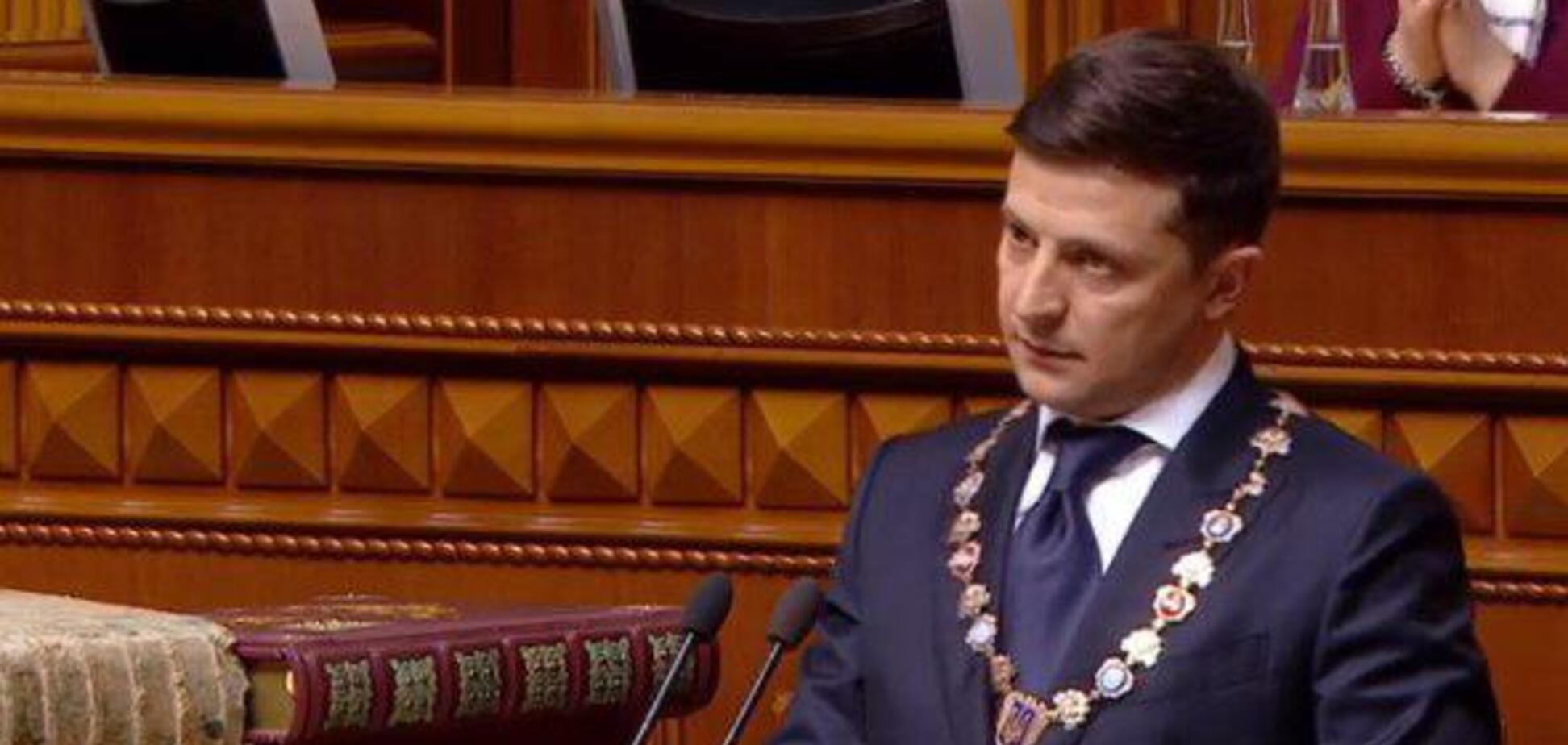 Инаугурация Зеленского на фоне конфликта