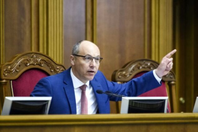 Роспуск Рады: Парубий обратился к Зеленскому