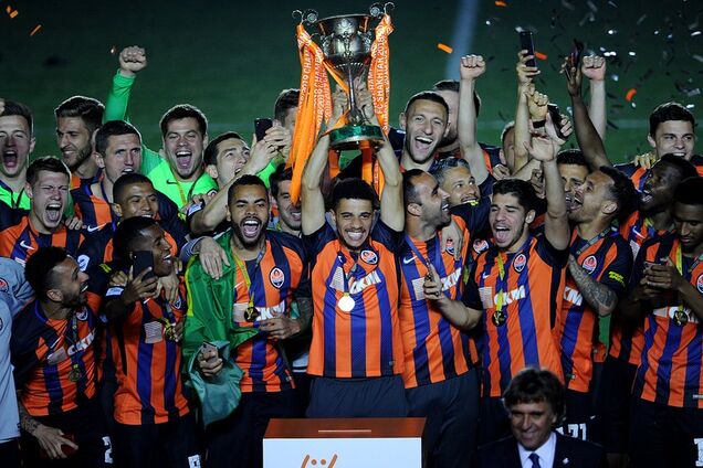 Состоялась историческая церемония награждения 'Шахтера' - чемпиона Украины