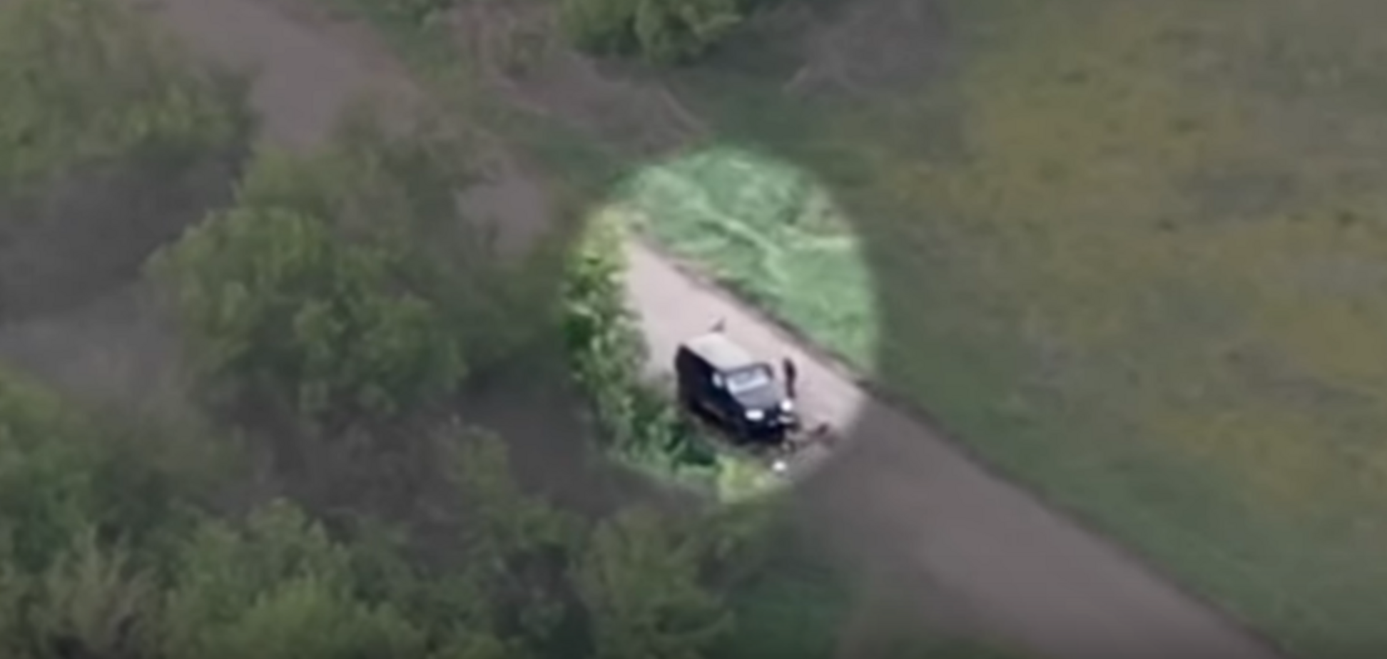 Ліквідація російського командира на Донбасі потрапила на відео