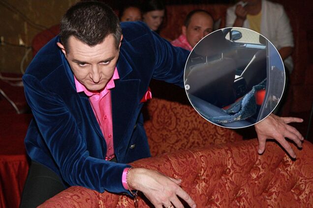 'Ось нах*ра?!' У Києві розтрощили машину відомого коміка