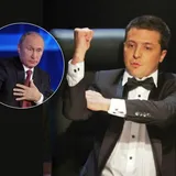 Зеленский и Путин