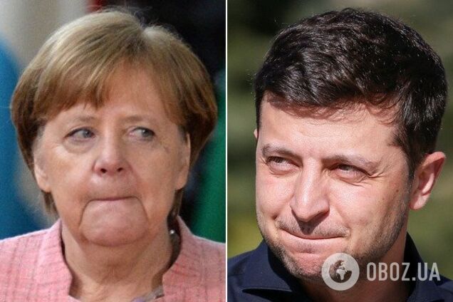 Зеленский провел переговоры с Меркель: раскрыты первые подробности