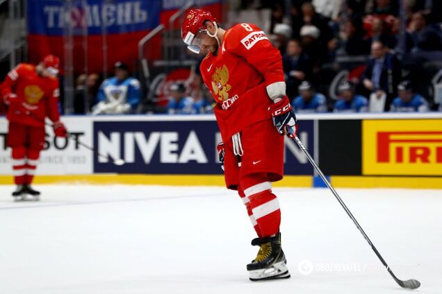 Росія зганьбилася на чемпіонаті світу з хокею