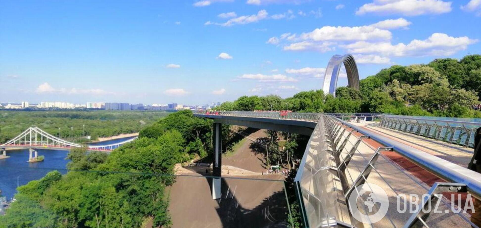 'Могли стрелять!' Кличко объяснил погром нового чудо-моста над Владимирским спуском