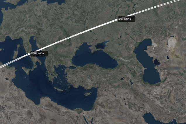 Над Україною пролетіли супутники Ілона Маска: всі подробиці