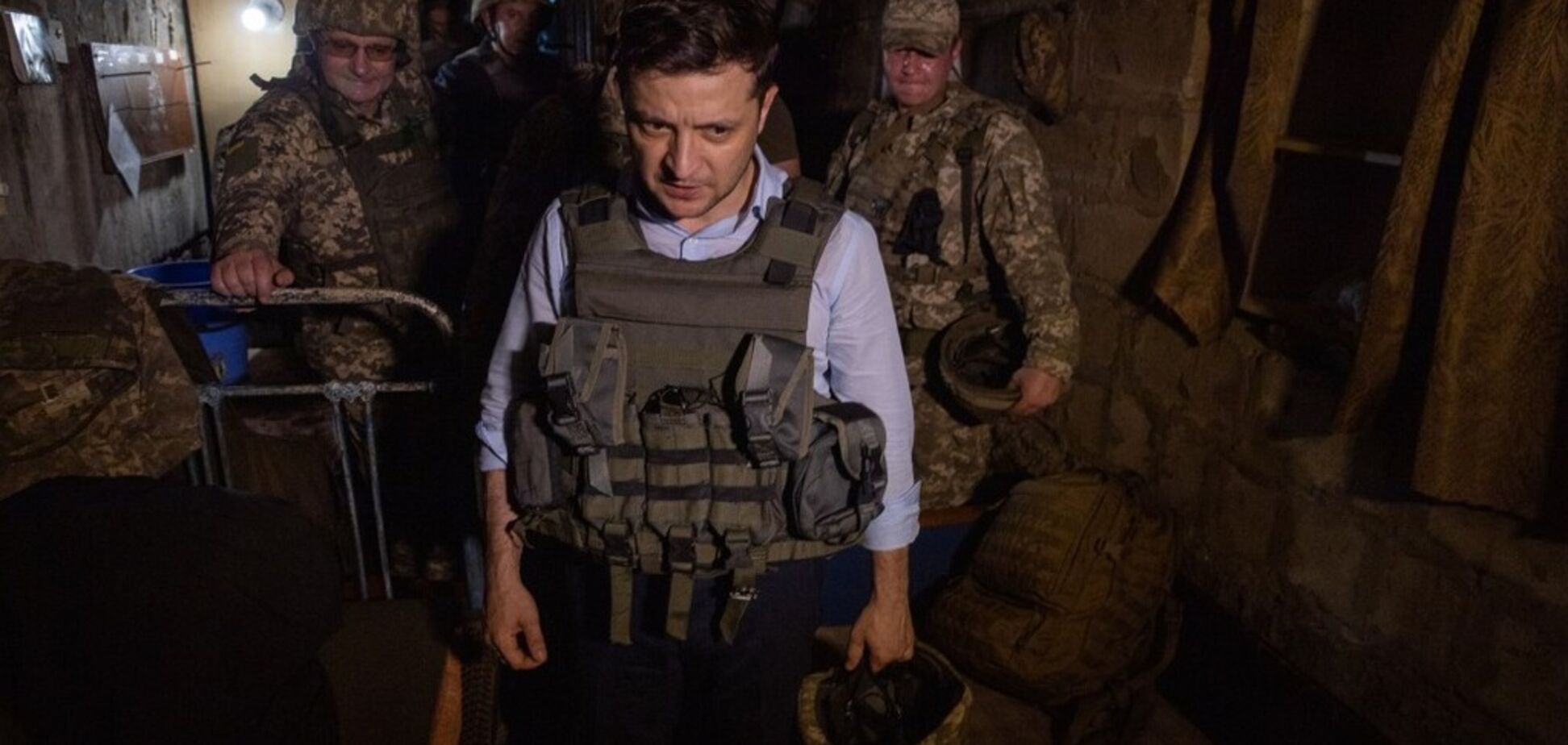 Зеленский съездил к бойцам ВСУ на Донбасс: фоторепортаж с передовой