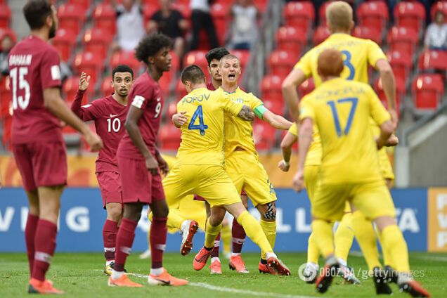 Украина досрочно вышла в плей-офф чемпионата мира по футболу U-20