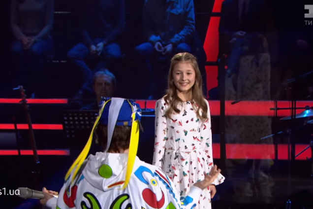 'Это что-то невероятное!' Участница 'Голос. Діти' подняла на ноги звезд в жюри