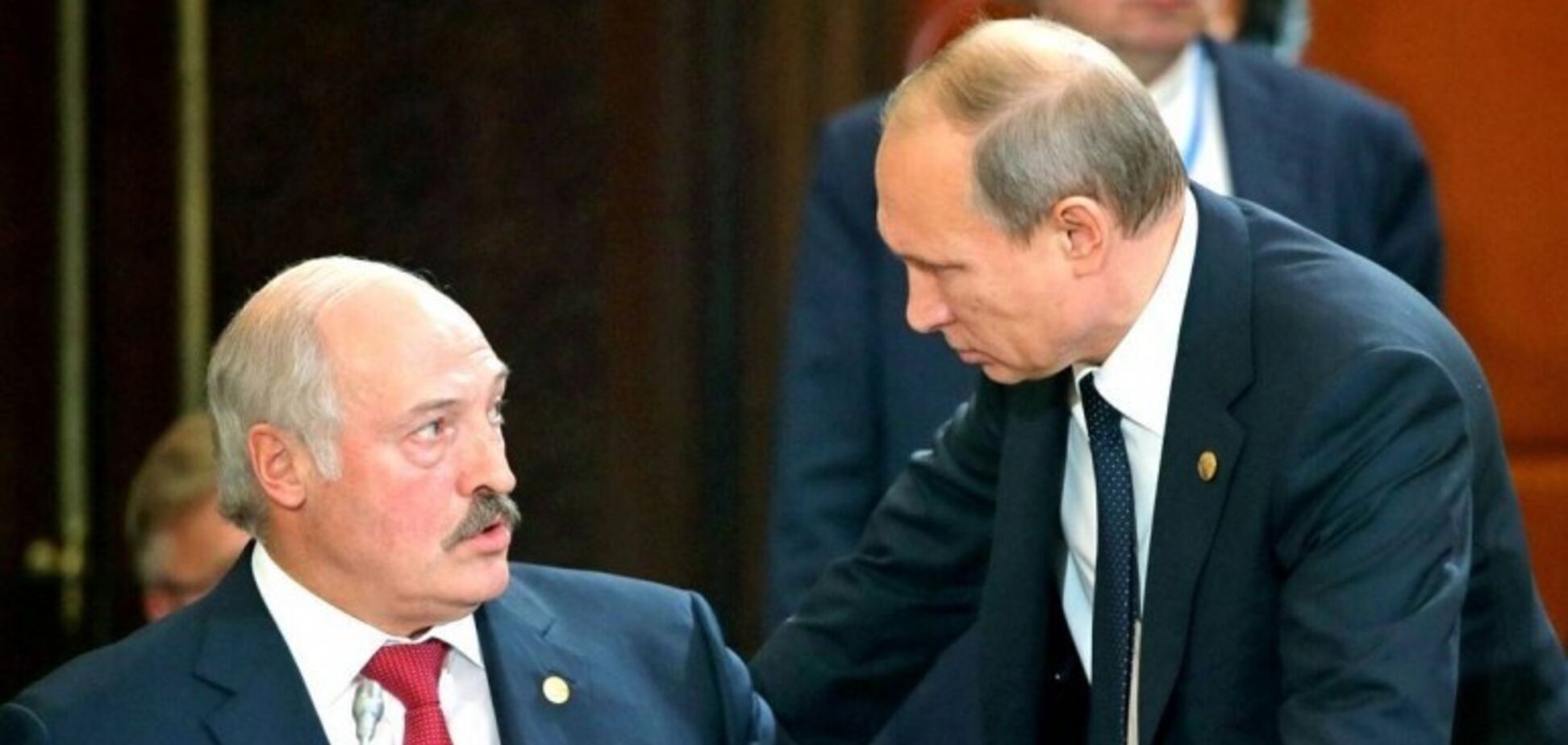 Володимир Путін і Олександр Лукашенко