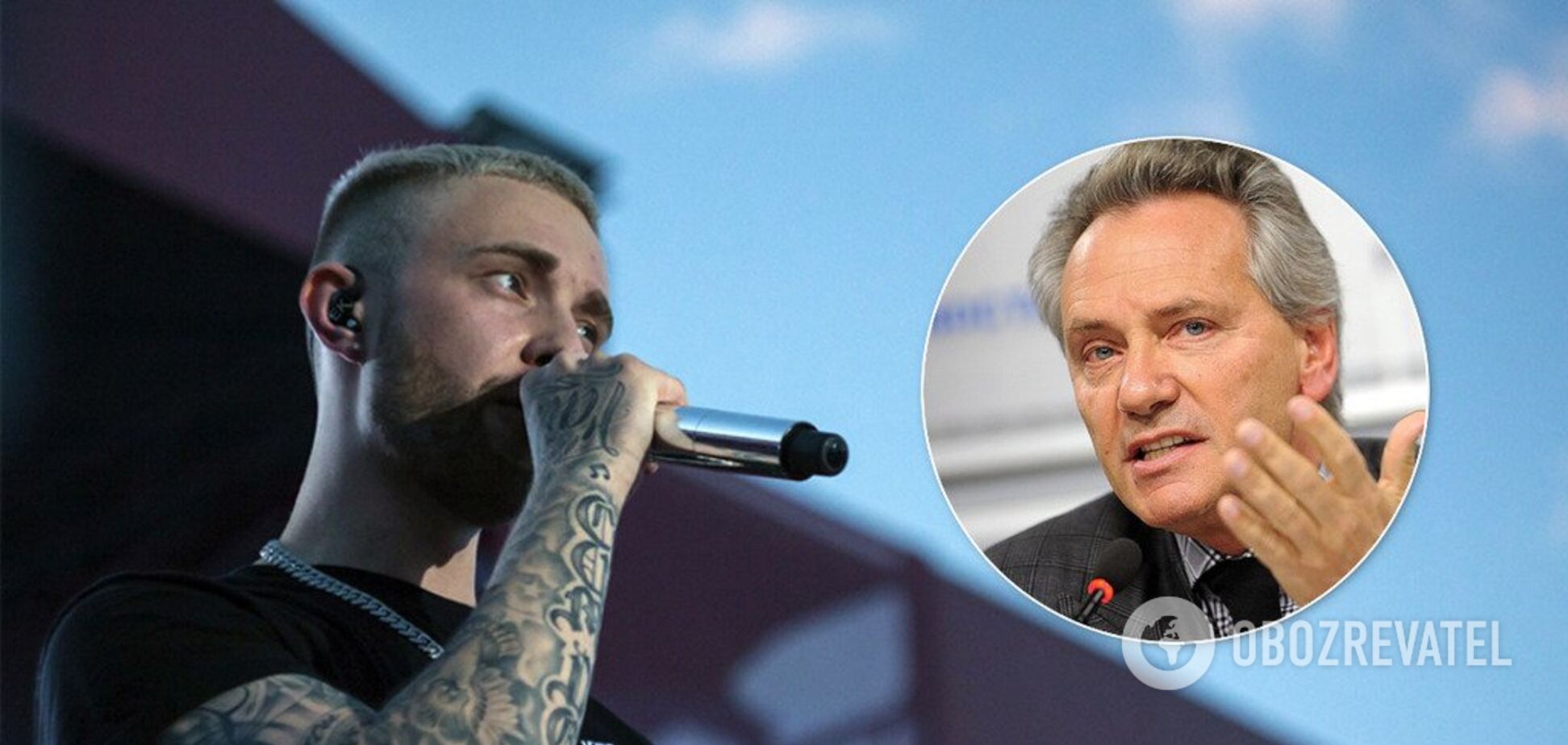 Егор Крид и Владимир Киселев