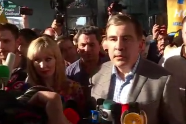 Саакашвили вернулся в Украину: все подробности, фото и видео