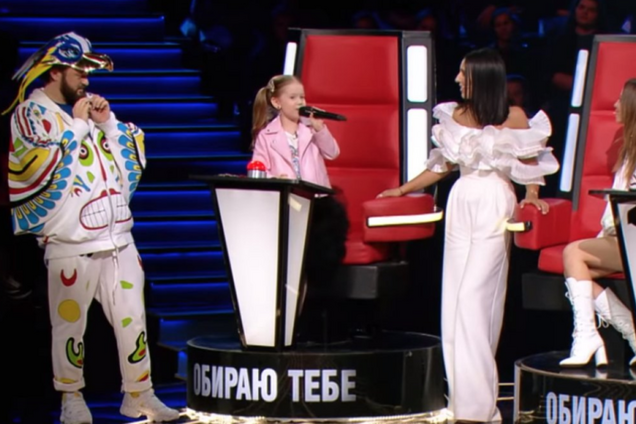 Таисия Скоморохова на шоу 'Голос. Діти'