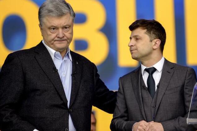 'Он такой смелый и классный': у Зеленского высказались о выходке Порошенко на дебатах