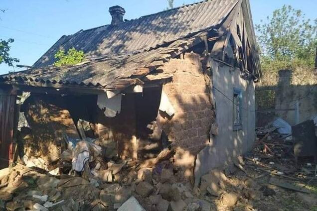 Обстріл терористами будинків на Донбасі