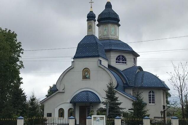 Под Киевом дерзкий вор 'обчистил' несколько церквей. Фото